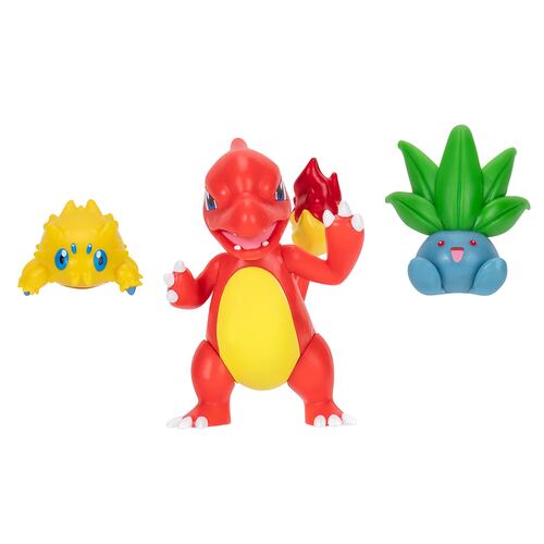 Set 3 Figuras de Acción Pokémon ¡Colecciónalos Todos!