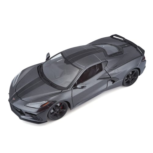 1:18 2020 Chevrolet Corvette Stingray Coupe Gris Metálico