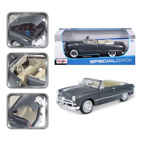 1:18 1949 Ford Gris Metálico