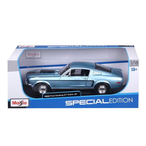1:18 1968 Ford Mustang Gt Cobra Jet