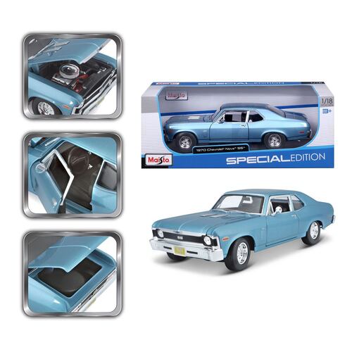 1:18 1970 Chevrolet Nova Ss Coupe