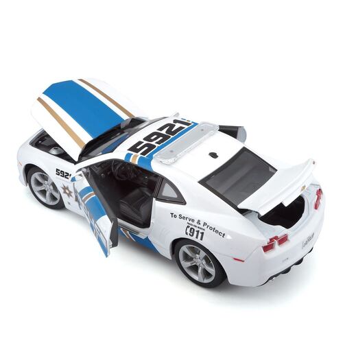 1:18 2010 Chevrolet Camaro Ss Rs Police  Blanco