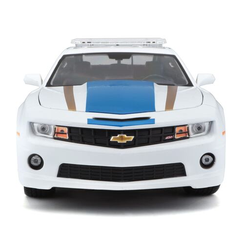 1:18 2010 Chevrolet Camaro Ss Rs Police  Blanco