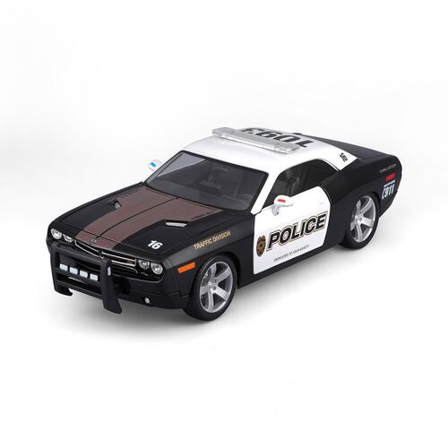 Vehículo a Escala 1:43 Dodge Challenger 2006 Edición Especial Patrulla MAISTO