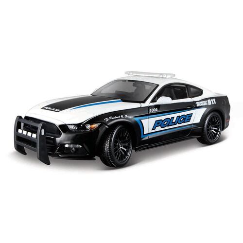 1:18 2015 Ford Mustang Gt Blanco / Negro