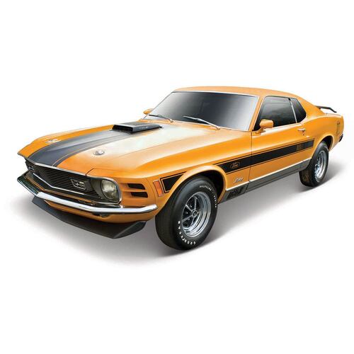 1:18 1970 Ford Mustang Mach 1 Naranja