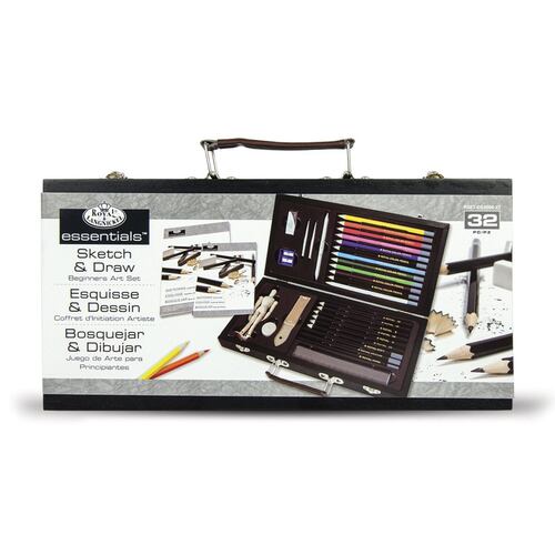 Set Estuche Madera Sketch Beginners (Rset-Ds3000)