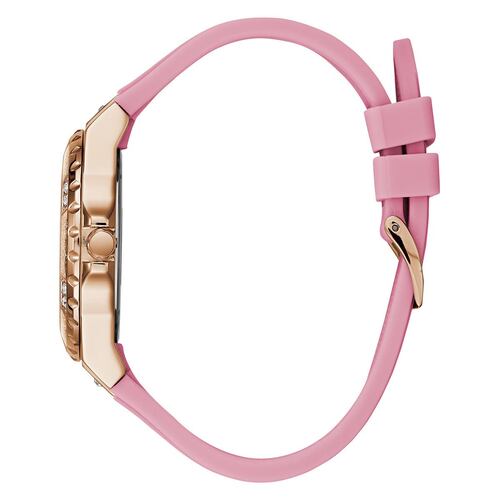 Reloj GUESS W1053L3 para Dama correa de Silicona color Rosa