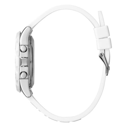 Reloj Guess Originals V1027M1 Unisex Correa de Silicón Blanco