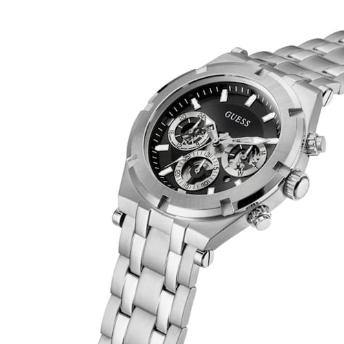 Reloj Guess GW0260G1 correa de acero inoxidable color plata