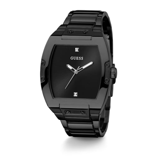 Reloj Guess GW0387G3 correa de acero inoxidable color negro