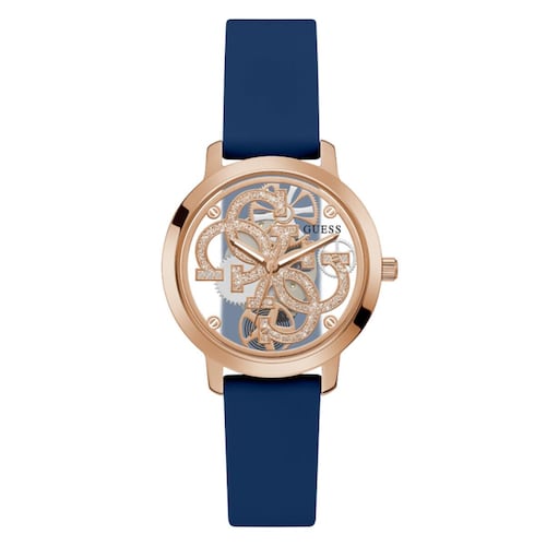 Reloj Guess Quattro Clear para Dama GW0452L1 Azul