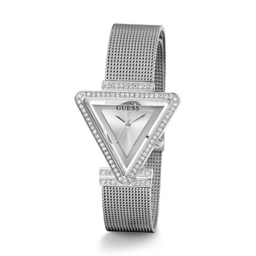 Reloj Guess GW0508L1 correa de acero inoxidable/mesh color plata