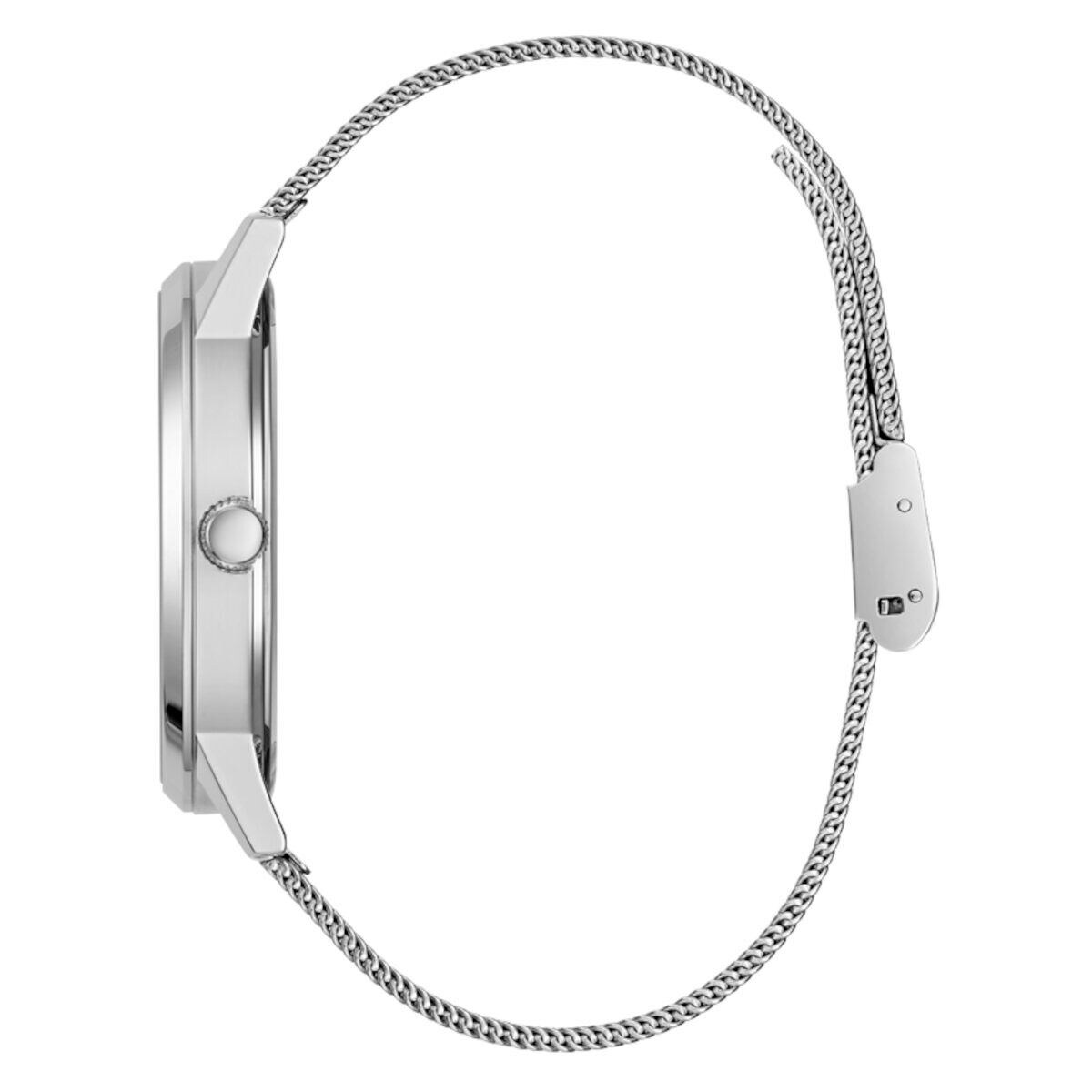 Orologio Guess Gadget Uomo GW0538G1 – Cronografo Analogico Argento Con Bracciale