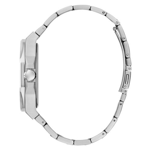 Reloj para caballero correa de acero inoxidable color plateado GW0573G1 Guess