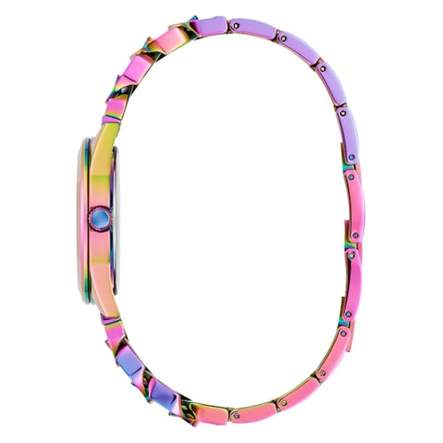 Reloj Guess GW0546L3 correa de acero inoxidable color morado