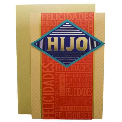 Tarjeta Hallmark Cumpleaños Hijo 299Bib10