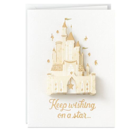 Mini Tarjeta Hallmark Castillo de Princesas Disney