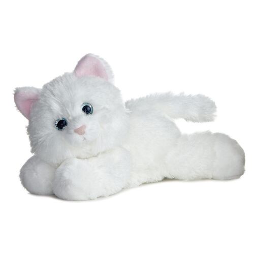 Gato Blanco Mini Flopsie