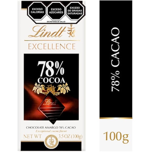 Barra de Chocolate Excellence 78% Cacao 100g Lindt