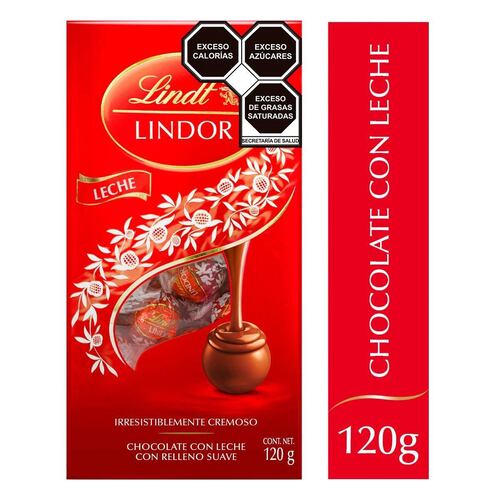 Bolsa  de Chocolates Leche Lindor 120g