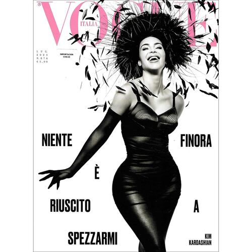 Revista Europea Vogue Italia Comercializadora Abrever