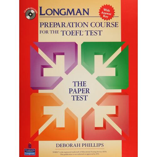 Longman Preparation Course Toefl Test Sb And Cd With Ans Key