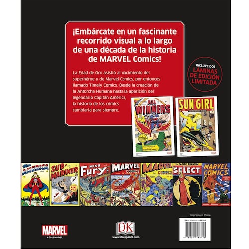 1939-1949 Marvel La Historia Visual: En Los Principios