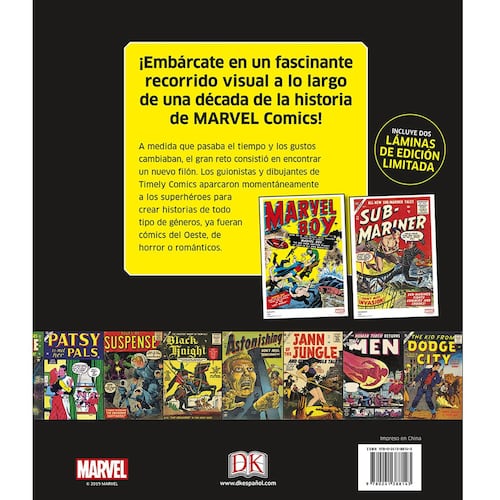 1950-1959 Marvel La Historia Visual: Los Vientos Del Cambio