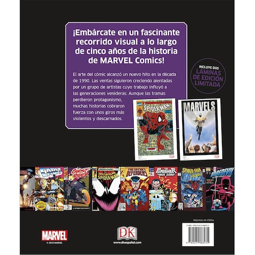 1990-1994 Marvel La Historia Visual: Artistas Estrella