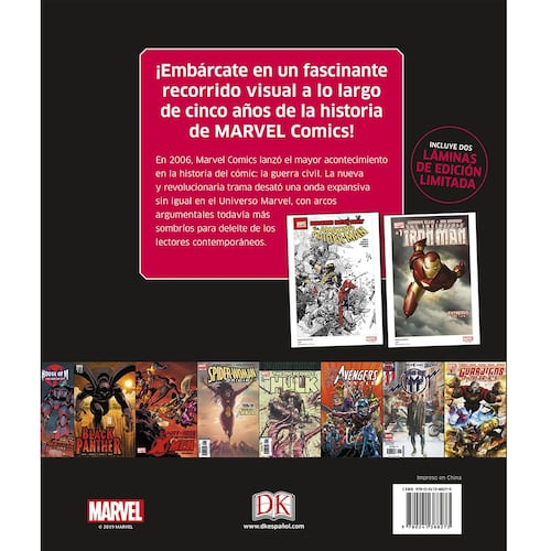 2005-2009 Marvel La Historia Visual: Marvel Va A La Guerra