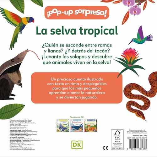 ¡Pop-Up sorpresa! - La selva tropical