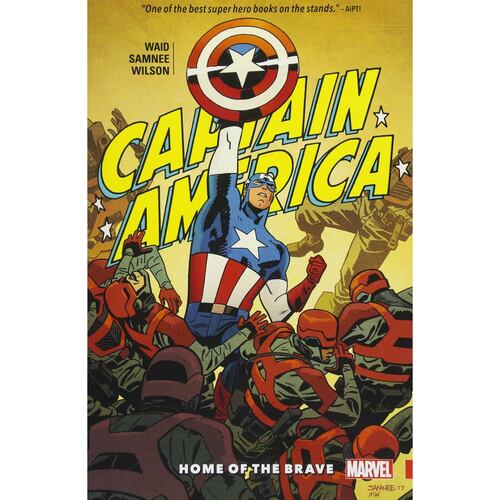 Comic Captain america home of the brave