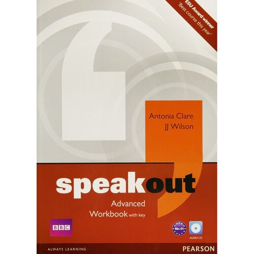 Speakout Advanced Wb With Key And Audio Cd