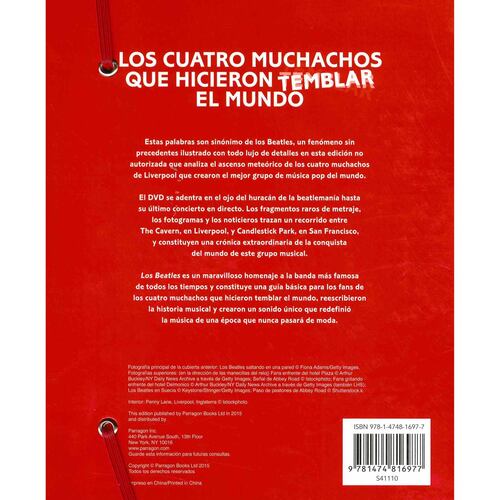 Libro y Dvd: Los Beatles
