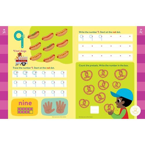 Brain Quest Learn to Write: Numbers