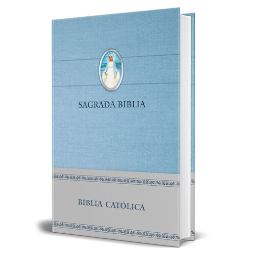 Biblia Católica en Español Hc Azul