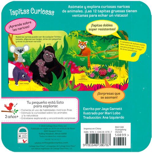 Tapitas curiosas: picos, narices y trompas