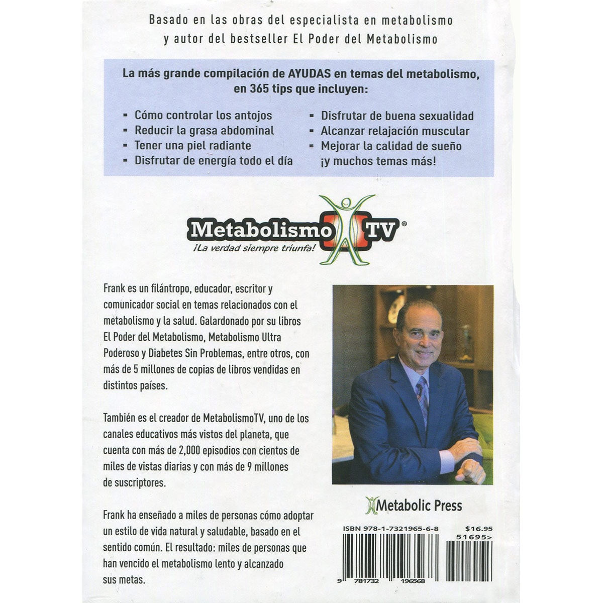 Despierta tu metabolismo! 365 tips para restaurar, mejorar y