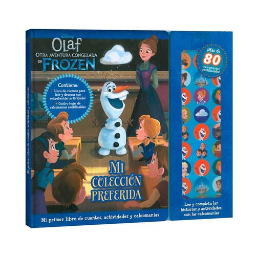 Ofal De Frozen - Mi Colección Preferida -  Cuentos Actividades Y Calcomanías