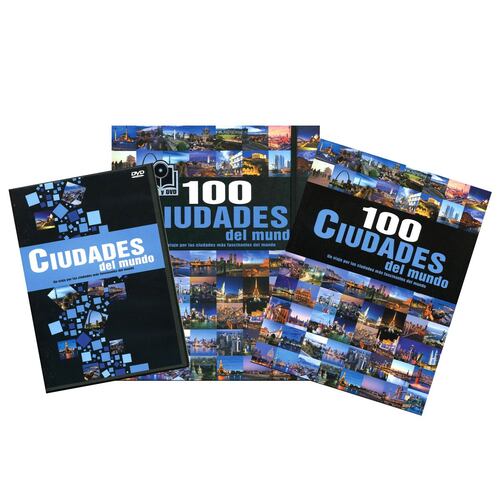 Libro y Dvd: 100 Ciudades Del Mundo