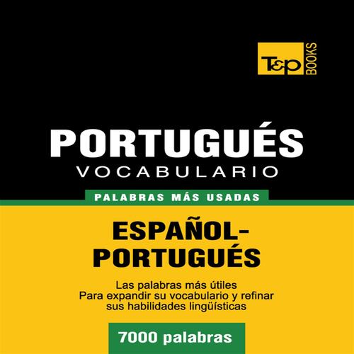 Vocabulario español-portugués - 7000 palabras más usadas