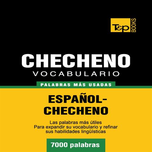 Vocabulario español-checheno - 7000 palabras más usadas
