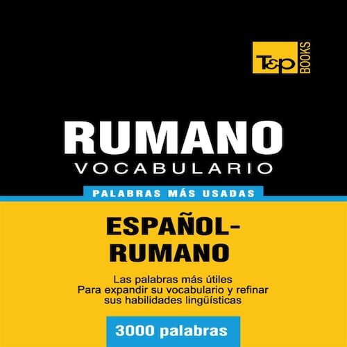 Vocabulario español-rumano - 3000 palabras más usadas
