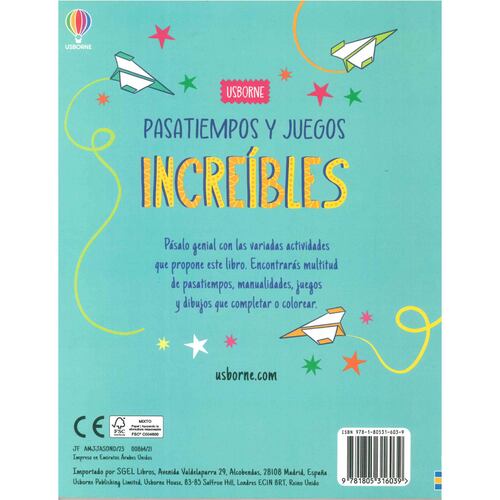Pasatiempos y juegos increíbles