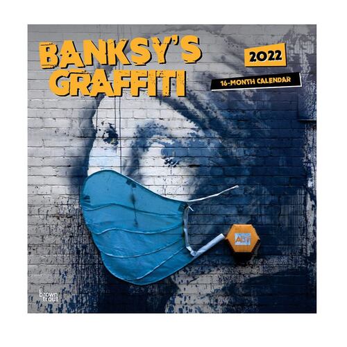 Calendario 2022 Banksys affiti Square