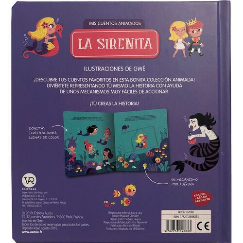 La sirenita mis cuentos animados
