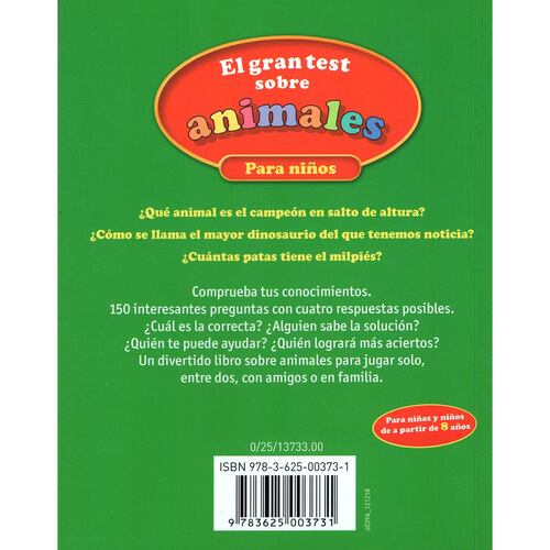 El gran test sobre animales