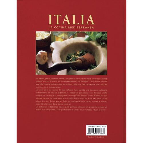 La cocina mediterránea-Italia