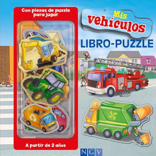 Mis vehículos (Libro - puzzle)
